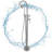 1 Handle Bathroom Freestanding Tub Filler-99317533