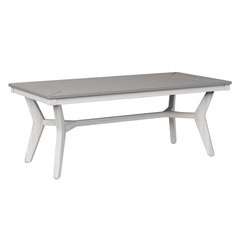 Table basse berlinoise Berlin, Coquille de mer, Gris clair