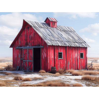 «Barn» sur toile