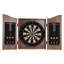 OUKANING Jeu de fléchettes en liège et armoire (fléchettes incluses)-96237061