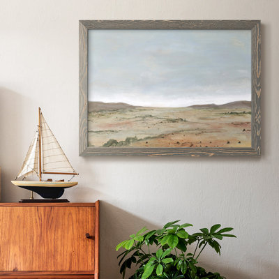 Arid Vista II, peinture sur toile encadrée
