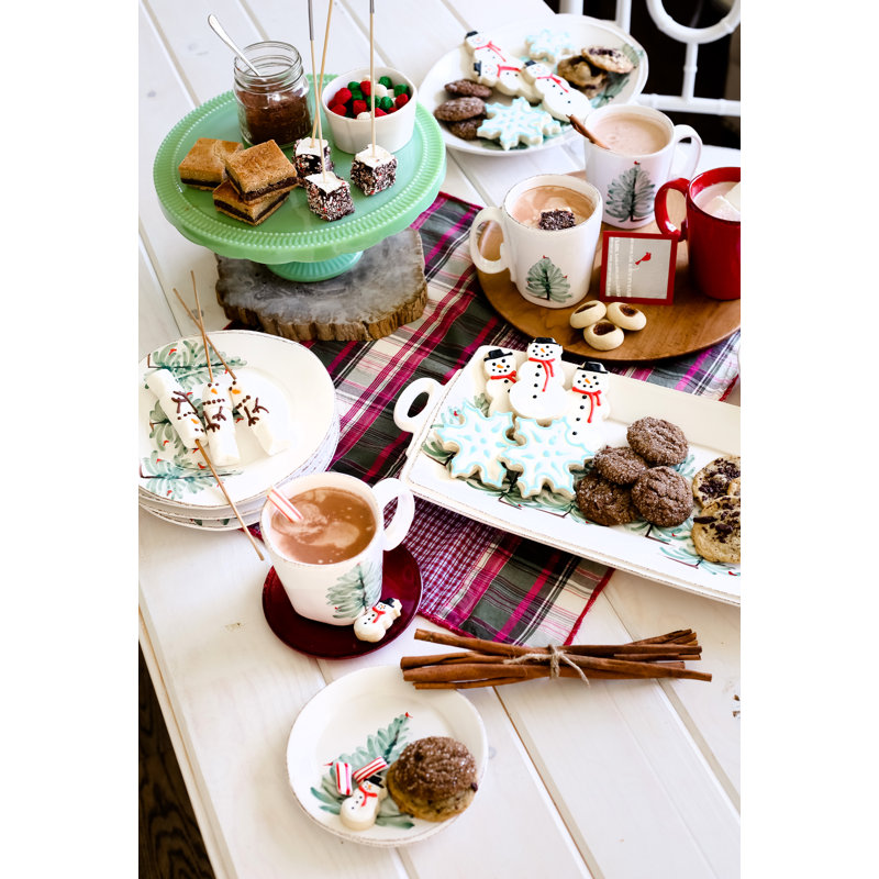 Lastra Holiday Stoneware Platter