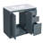 36'' Bathroom Vanity with Ceramic Sink Combo-1907513940