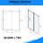Sliding Shower Door 56" - 60" Wide, 70" High, With 8Mm Tempered Glass, Brushed Nickel Finish, Waterproof And Buffer For Smooth 56 60 Inches Wide 70 Height, Double Side Easy Clean Use-121157429