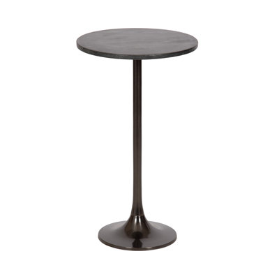 Round Marble Top Side Table