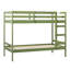 Lit superposé simple au-dessus d'un lit simple en bois massif Modern-271988226