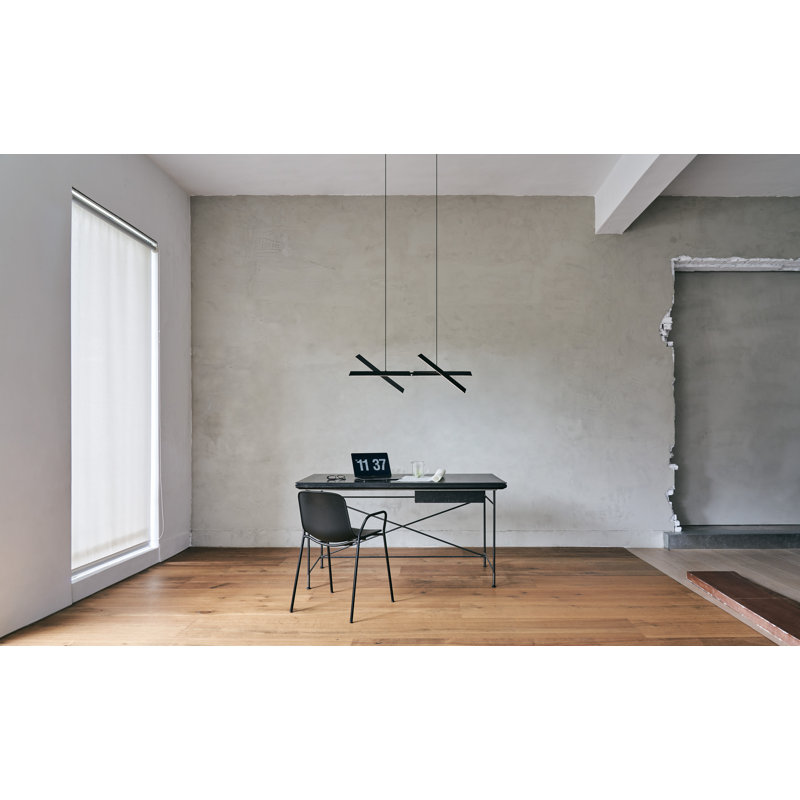 Lombox 4 - Light LED Geometric Pendant, Matte Black