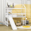 Lit mezzanine simple en bois avec glissade-1749567102