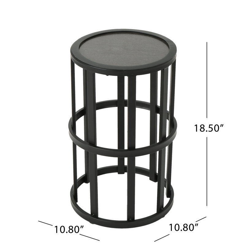 Bykes Patio 2-Piece Acacia Wood Sunlounge With Wicker Panels & Ceramic Tile Side Table Set, 1