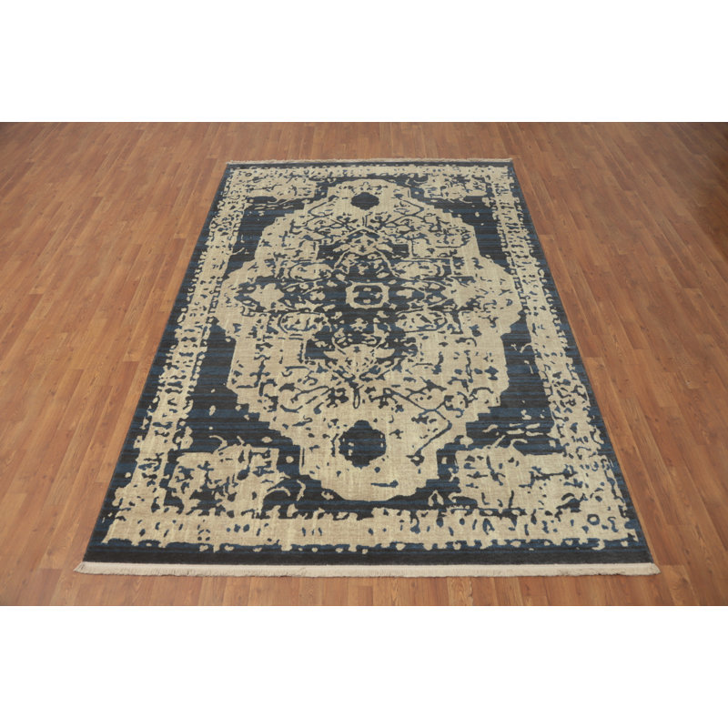 Tapis traditionnel délavé 6 x 9