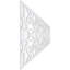 Panneaux de lambris H 24 1/4 po x l 94 1/2 po x P 3/8 po