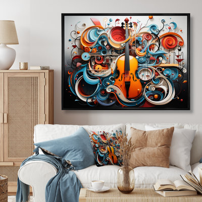 «Malisia Colorful surreal symphony II», reproduction sur toile
