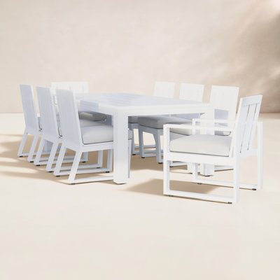 Camela 90" Sunbrella® Patio Dining Set