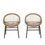 Chaise Edgar (ensemble de 2)
