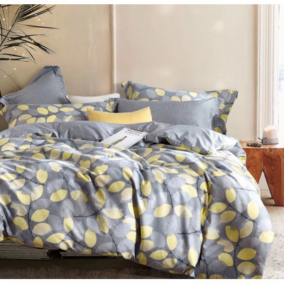 Cotton Floral Comforter Set
