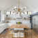 8-Light Modern Sputnik Sphere Chandelier