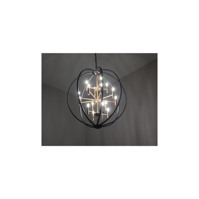 Euclid 12-Light Globe Pendant