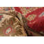 Tapis rouge foncé Finest Ghazni 5 pi 0 po x 6 pi 6 po