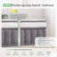 Cooling 23m  Memory Foam Pocket Sprung Mattress-94274302