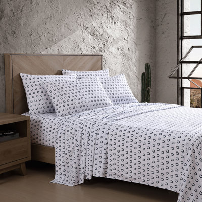 Wrangler Printed Cozy Novelty Sheet Sets