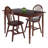 Gailann Dining Table With Windsor Chairs, Walnut-101798070
