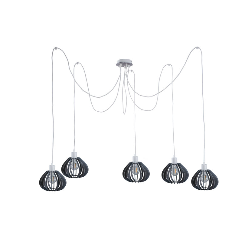 Parma 5 - Light Cluster Pendant, Grey