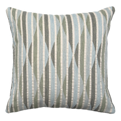Elements Striped Square Indoor / Outdoor Pillow Cover & Insert