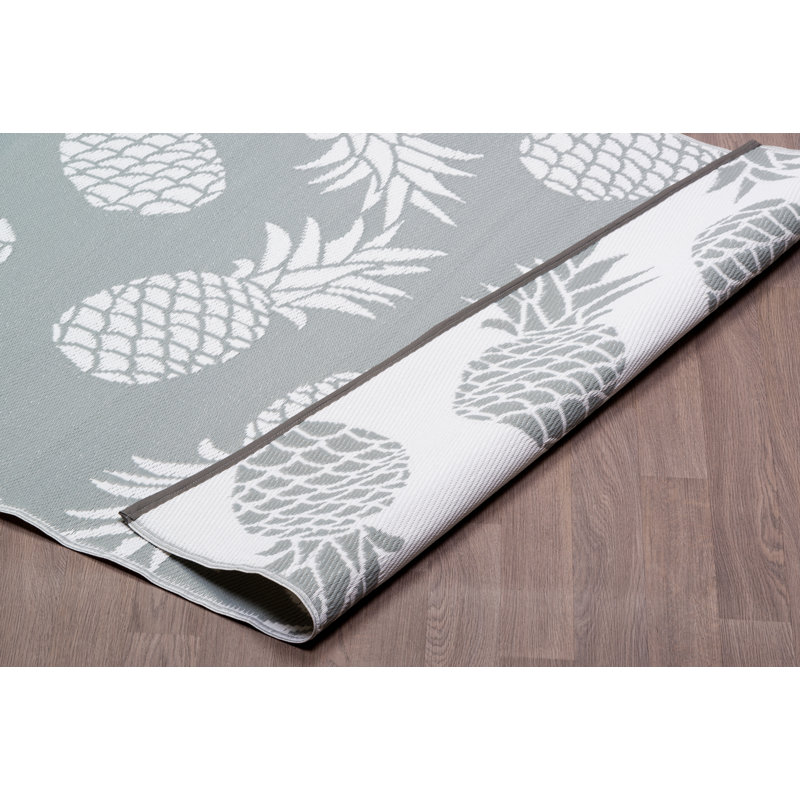 Tapis en plastique d'intérieur / extérieur réversible à séchage rapide de qualité supérieure, Rectangle 4 pi x 6 pi