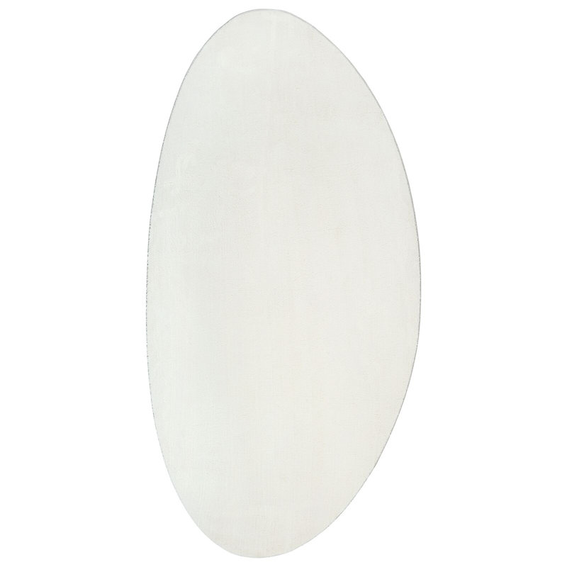 Rugs Cream Area Rug, Polyester, Novelty 100 x 200 cm