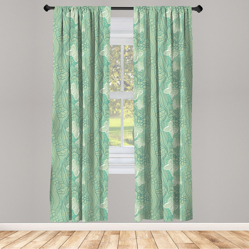 Semi-Sheer Rod Pocket Sliding Panel, 28" x 63"