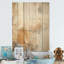 Or doux et beige doux - art mural en bois de pin côtier sur bois de pin naturel-426694337
