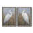 Toile avec cadre gris
