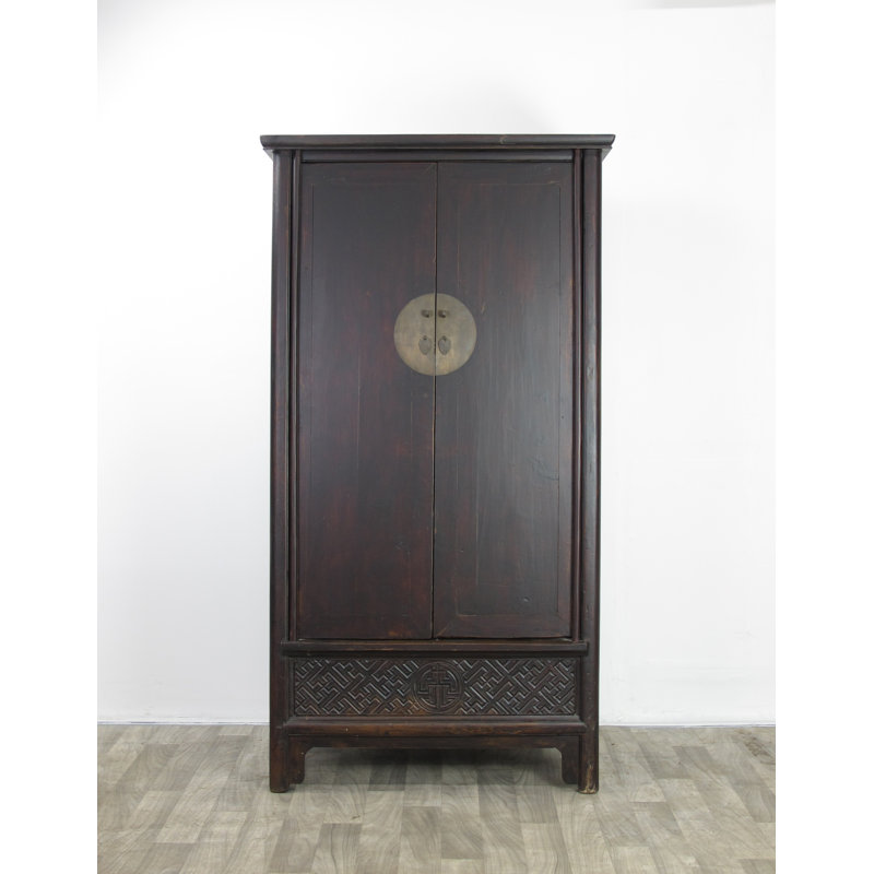 2 - Door Solid Wood Armoire