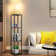 Nevaen 63'' Column Dimmable Floor Lamp with Remote