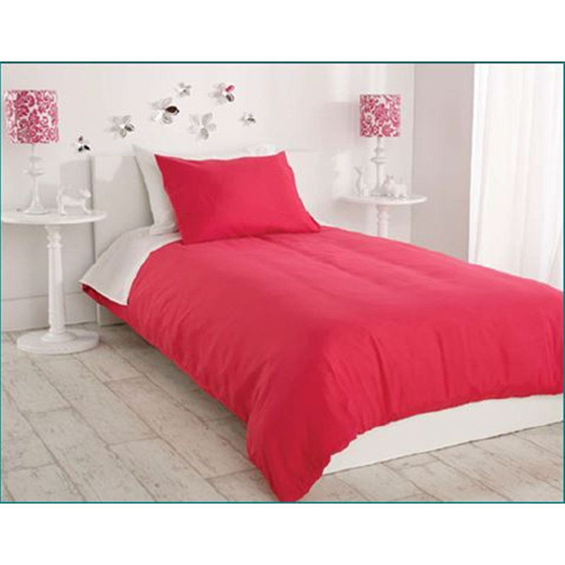 Ensemble de housse de couette , Rouge, Double