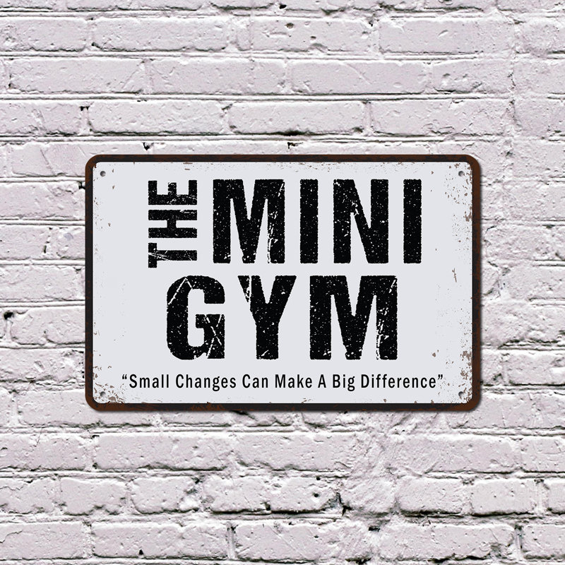 Mini enseigne en aluminium 18 po x 24 po