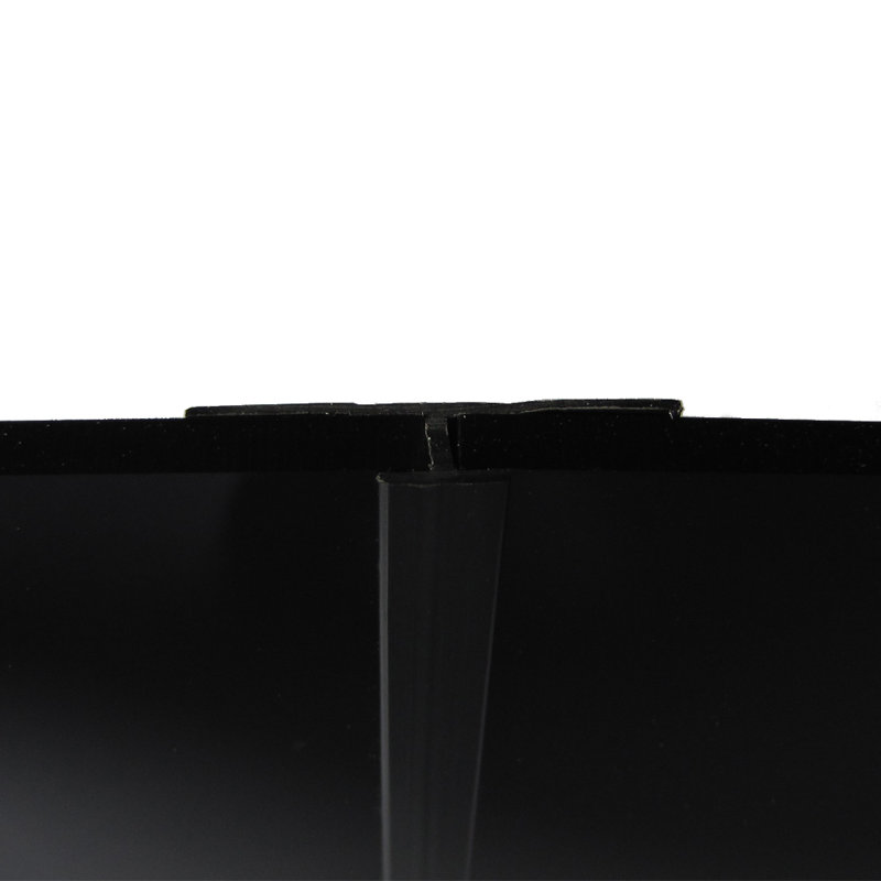 1.22" x 96" Wall Paneling in Black