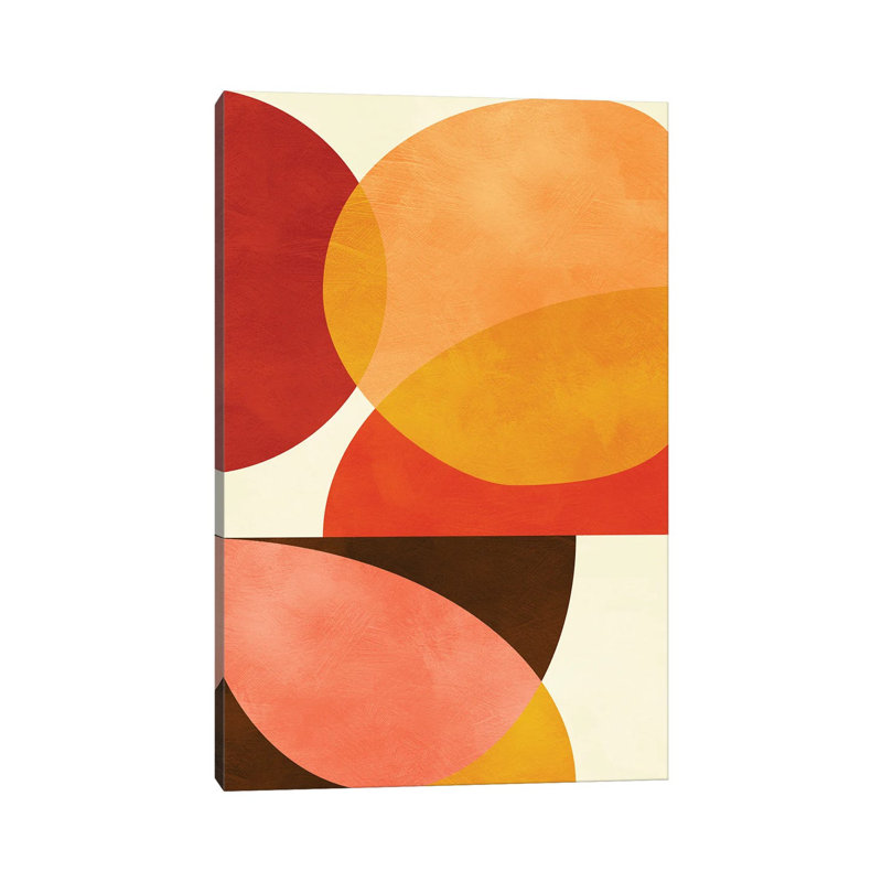 «Mid Century Modern I» par Ana Rut Bré - impression d'art graphique, Toile tendue, Aucun mat, H 48 po x l 32 po x P 1,5 po
