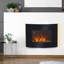 Axel Electric Fireplace Wall Mounted Led Curved Heater-15527602