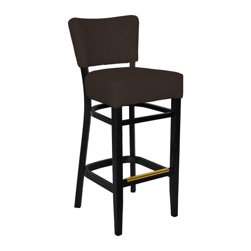 Tabouret de bar Madison, Brun, Noir, noir, noir, noir