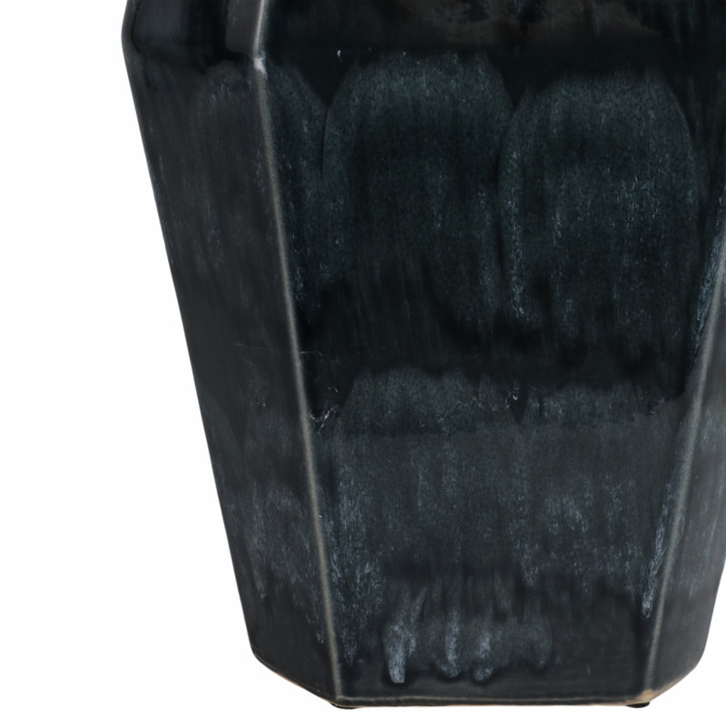 Hosley Medium Ceramic Vase, 21", Abstract