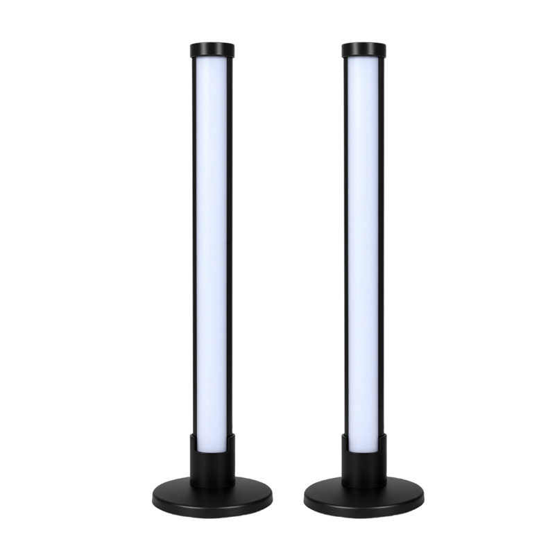 32cm Polished LED Column Floor Lamp