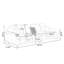 Coussin modulaire 100% polyester crème-468550286-468550287