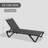 Pool Lounge Chairs Set Of 2, Aluminum Adjustable Outdoor Chaise Lounge With Wheels, All Weather Poolside Chairs For Deck Lawn Patio Backyard-1749448196