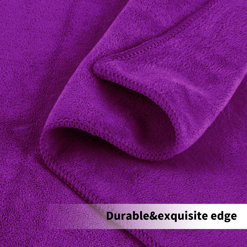 Makendy Bath Towel, Pink/Purple/Gray