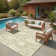 Nourison Aloha Ivory Sage Farmhouse Rug