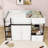Loft House Bed With Storage Cabinets-1745747919