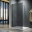 Walk in Shower Enclosure With Dark Grey Easy Clean Safety Glass -671703399-671703405