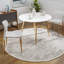 Tapis oriental gris / ivoire DeSoto-756696020