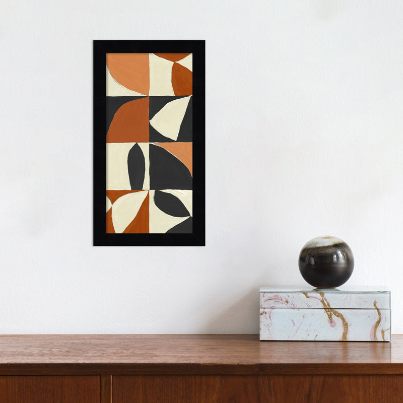 Honoring Matisse Warm by Isabelle Z, 13" H x 7" W x 1" D, Black